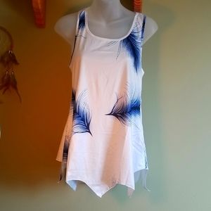 Womens Soft Silk Feel Top
